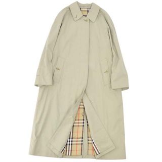 バーバリー(BURBERRY)のバーバリー コート ステンカラーコート バルマカーン 英国製 レディース 古着(ブルゾン)