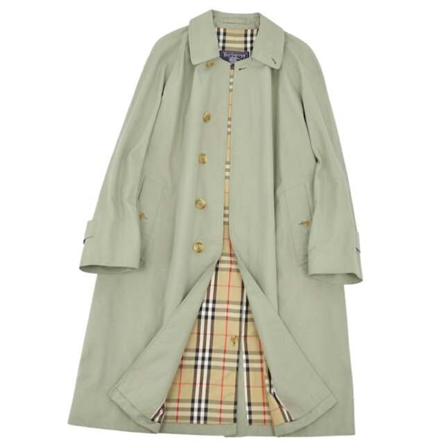 BURBERRY(バーバリー)のバーバリー  コート 英国製 ステンカラー バルマカーン 裏チェック コットン メンズのジャケット/アウター(ステンカラーコート)の商品写真