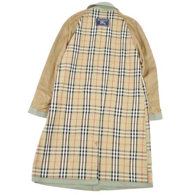 BURBERRY(バーバリー)のバーバリー  コート 英国製 ステンカラー バルマカーン 裏チェック コットン メンズのジャケット/アウター(ステンカラーコート)の商品写真