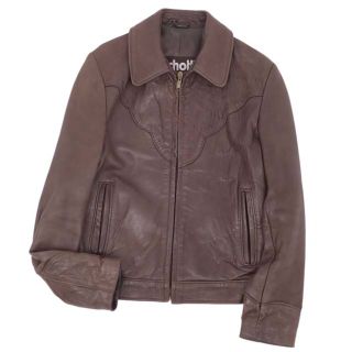 ショット(schott)のショット ジャケット USA製 レザージャケット ヨーク切替 レディース(ブルゾン)