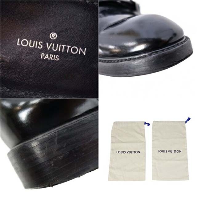 LOUIS VUITTON(ルイヴィトン)のルイヴィトン レザーシューズ モノグラム ダービーシューズ パテントレザー レディースの靴/シューズ(その他)の商品写真