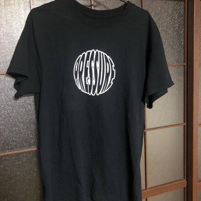 希少　数回着用　レア　pressure ロゴ　コットン　tシャツ メンズのトップス(Tシャツ/カットソー(半袖/袖なし))の商品写真