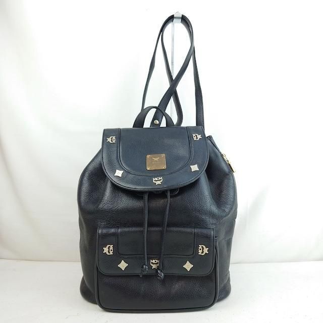 新発売 MCM エムシーエム レザー リュックサック バックパック
