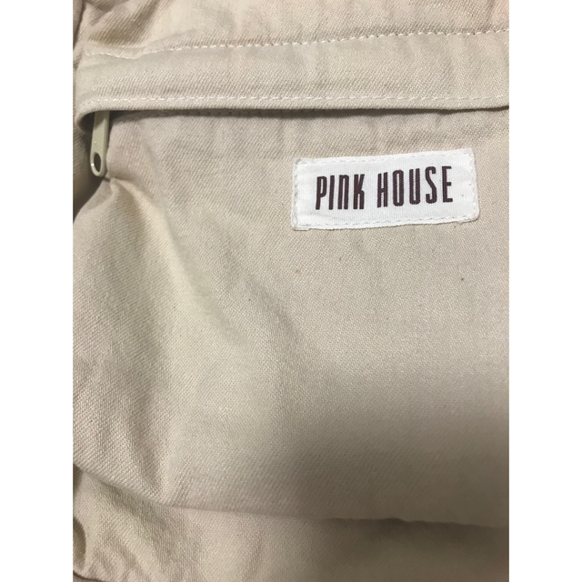 PINK HOUSE(ピンクハウス)のピンクハウス  綿　生成り　リュック　リュックサック　ベージュ　バッグパック レディースのバッグ(リュック/バックパック)の商品写真