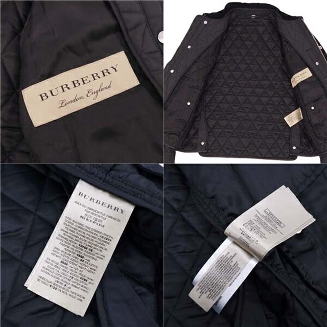 BURBERRY(バーバリー)のバーバリー ジャケット ブルゾン 中綿入り キルティング 襟コーデュロイ メンズのジャケット/アウター(ステンカラーコート)の商品写真