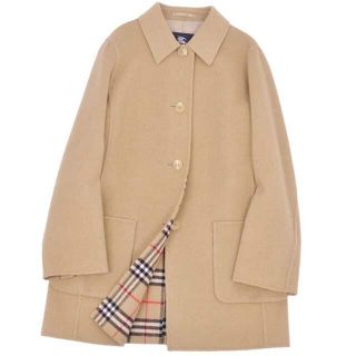 バーバリー(BURBERRY)のバーバリー ロンドン コート ウール カシミヤ ステンカラー 裏チェック(ブルゾン)