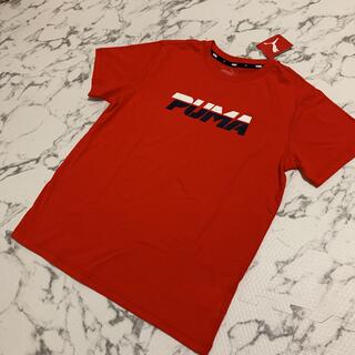 プーマ(PUMA)の【新品未使用】PUMA 赤Tシャツ 160cm(Tシャツ/カットソー)