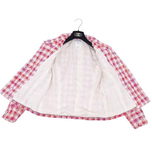 CHANEL - シャネル ジャケット 96P ココマーク コインボタン CHANEL - シャネル ジャケット 96P ココマーク コインボタン