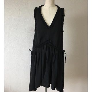 エイチアンドエム(H&M)のH&M ブラックワンピース(ひざ丈ワンピース)