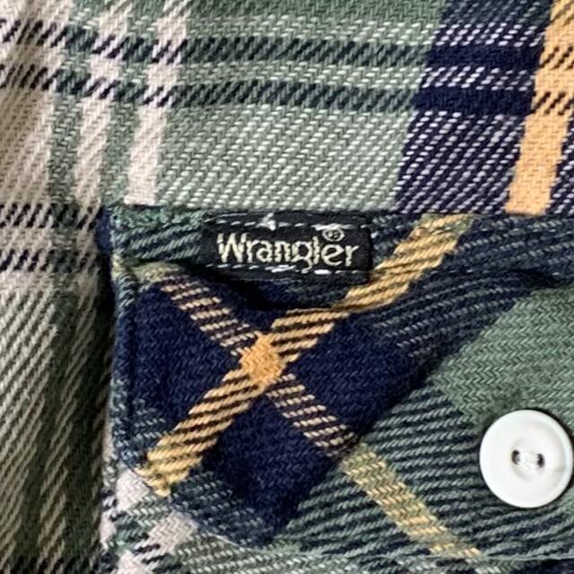 Wrangler(ラングラー)のWrangler(USA)ビンテージコットンヘビーフランネルシャツ メンズのトップス(シャツ)の商品写真