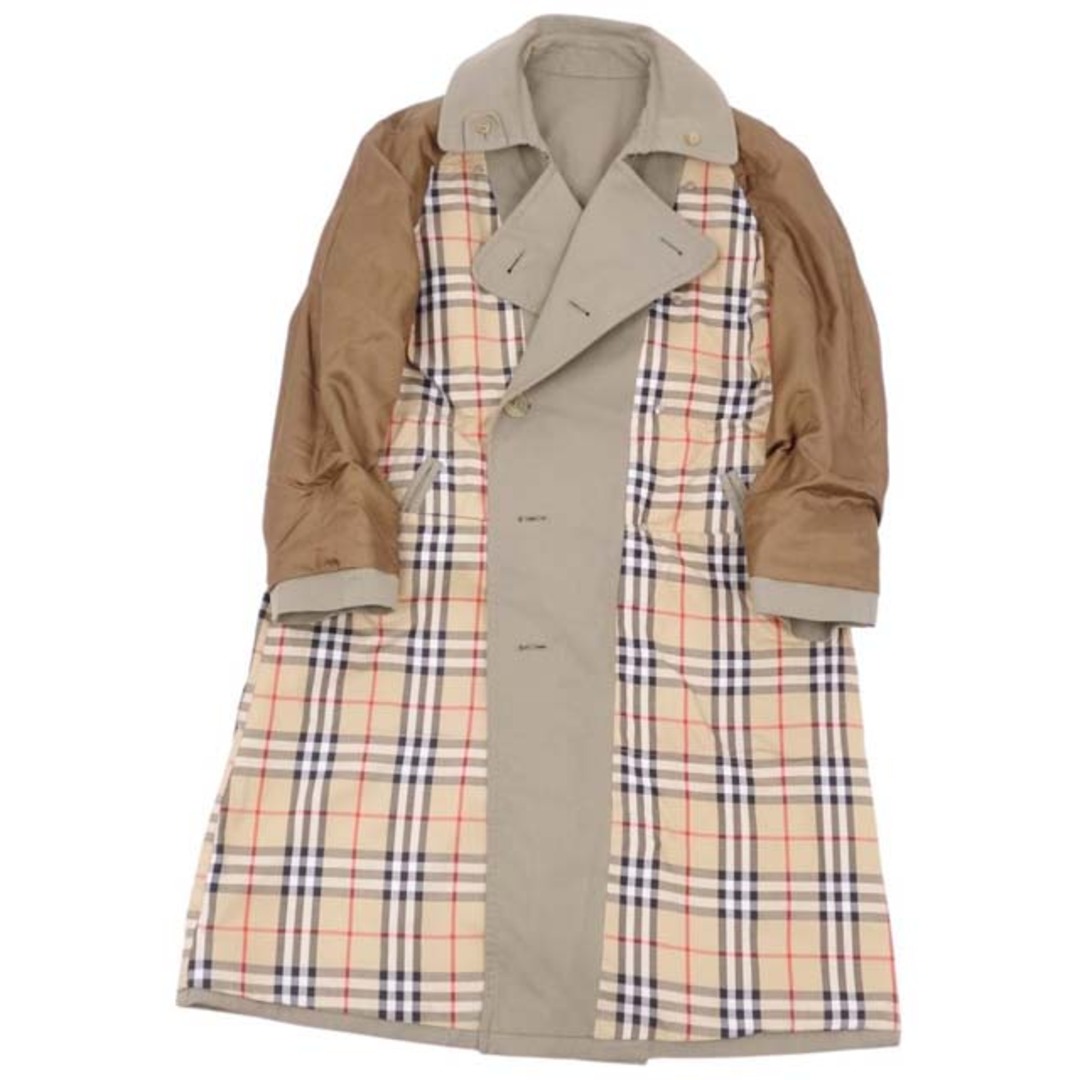 BURBERRY(バーバリー)のバーバリー トレンチコート 裏チェック コットン アウター メンズ M～L相当 メンズのジャケット/アウター(ステンカラーコート)の商品写真