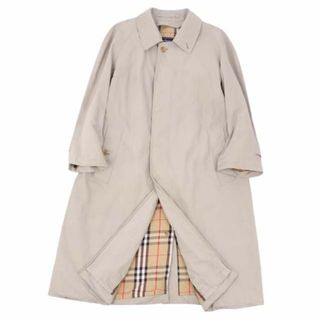 バーバリー(BURBERRY)のバーバリー ステンカラーコート バルマカーンコート 英国製 綿100％ アウター(ステンカラーコート)