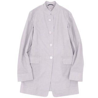 ジルサンダー(Jil Sander)のジルサンダー ジャケット コットン ピンストライプ テーラード レディース(ブルゾン)