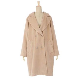 マックスマーラ(Max Mara)のマックスマーラ コート ウール ロングコート オーバーサイズ ダブルブレスト(ブルゾン)