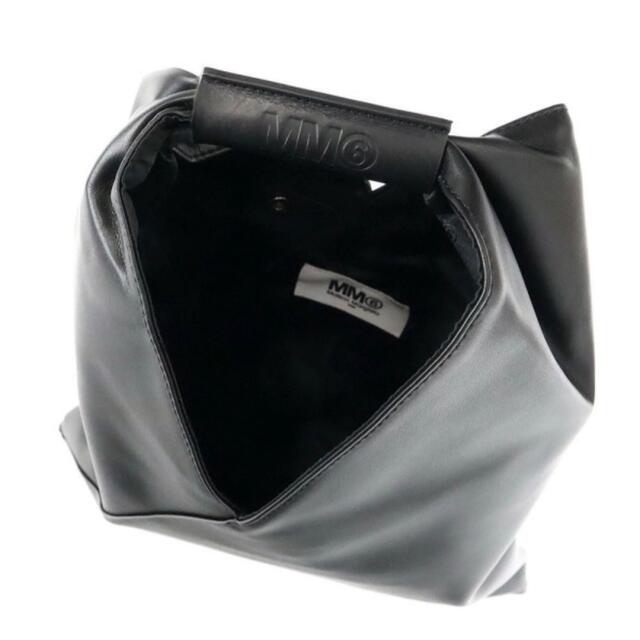 MM6(エムエムシックス)のMM6 ジャパニーズ　 シンセティックレザー　トート　ブラック　スモール レディースのバッグ(トートバッグ)の商品写真