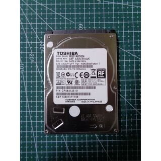 東芝 - TOSHIBA 500GB HDD 2.5インチ 9.5mm