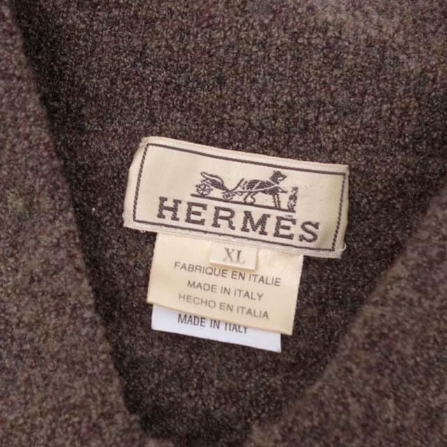 Hermes(エルメス)のエルメス ニット ウール セーター ポロシャツ 襟付き メンズ 長袖 トップス メンズのトップス(ニット/セーター)の商品写真