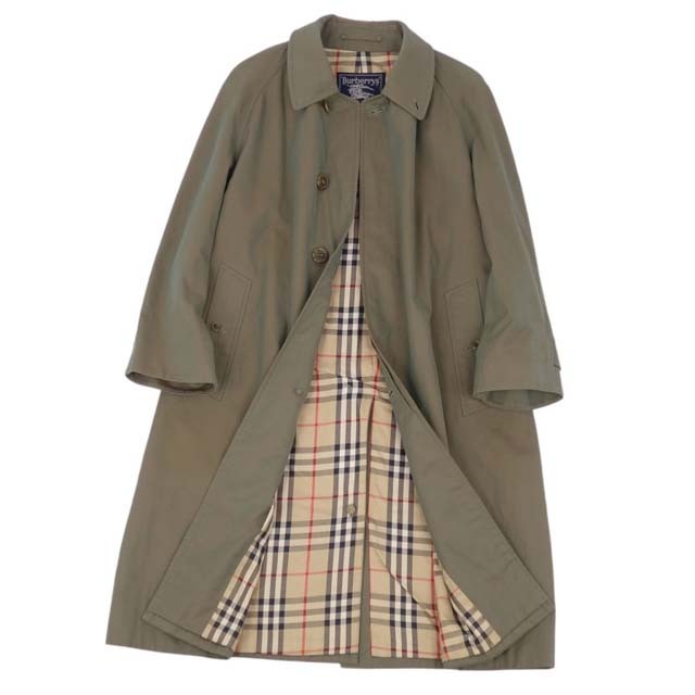 BURBERRY(バーバリー)のバーバリー ステンカラーコート バルマカーンコート 綿100％ アウター メンズ メンズのジャケット/アウター(ステンカラーコート)の商品写真