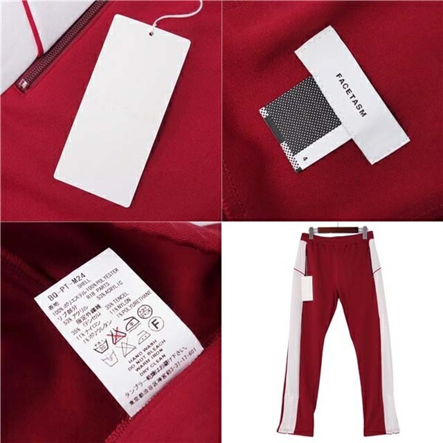 FACETASM(ファセッタズム)のファセッタズム パンツ ジャージー イージーパンツ レディース ボトムス 日本製 メンズのパンツ(ショートパンツ)の商品写真