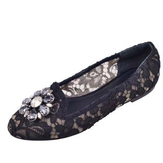 DOLCE&GABBANA - ドルチェ&ガッバーナ パンプス フラットパンプス