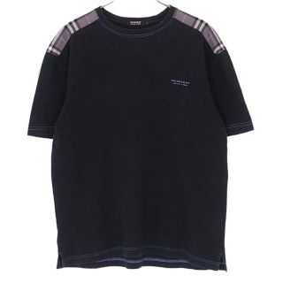 バーバリーブラックレーベル(BURBERRY BLACK LABEL)のバーバリー ブラックレーベル カットソー Tシャツ 半袖 チェック(Tシャツ/カットソー(七分/長袖))