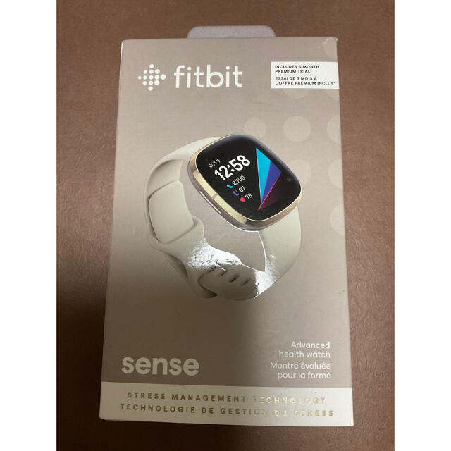 fitfit(フィットフィット)の【新品/未使用】fitbit スマートウォッチ sense メンズの時計(腕時計(デジタル))の商品写真