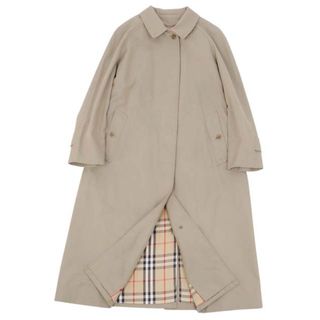 バーバリー(BURBERRY)のバーバリー コート ステンカラー バルマカーン レディース アウター 古着(ブルゾン)