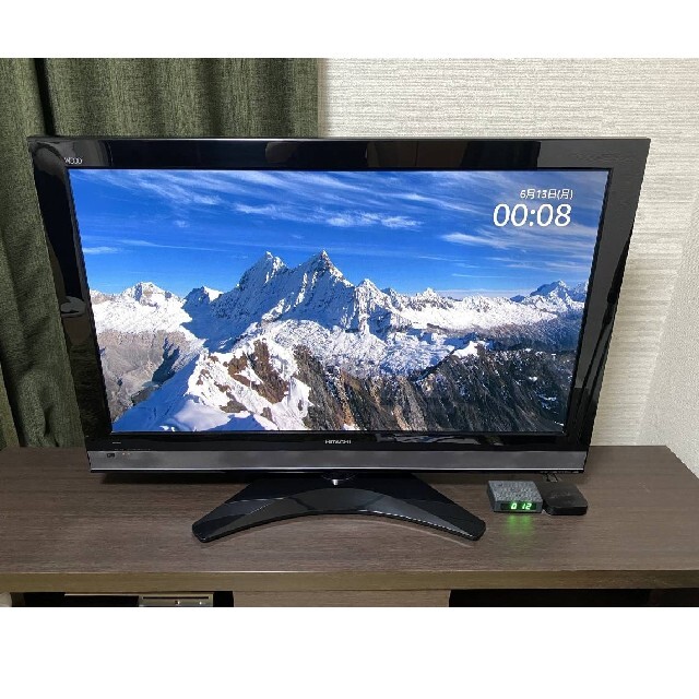 日立プラズマテレビ46型　HDD内蔵　500GBスマホ/家電/カメラ