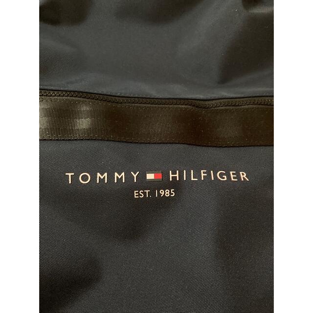 TOMMY HILFIGER(トミーヒルフィガー)のトミーフィルガーバッグパック 紺 メンズのバッグ(バッグパック/リュック)の商品写真