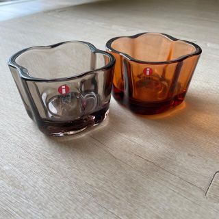 イッタラ(iittala)のイッタラ　アルヴァ　アアルト　キャンドルホルダー　2個セット(食器)