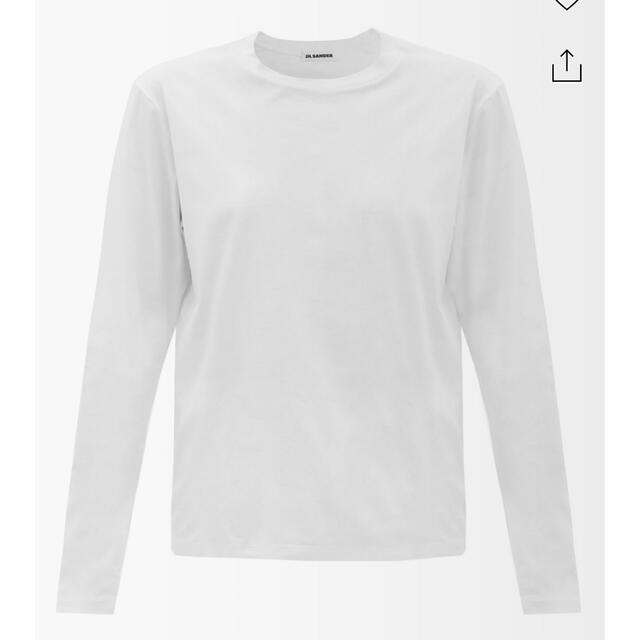 Jil Sander(ジルサンダー)のジルサンダー  コットン　ロングスリーブTシャツ レディースのトップス(Tシャツ(長袖/七分))の商品写真