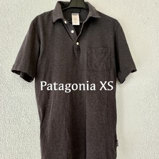 パタゴニア(patagonia)の値下げしました Patagonia ポロシャツ 墨黒 メンズM(ポロシャツ)