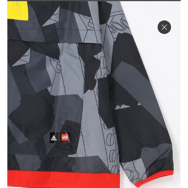 adidas(アディダス)の《ＧＷお値引き中》adidas × LEGO® ウインドブレーカー   140 キッズ/ベビー/マタニティのキッズ服男の子用(90cm~)(ジャケット/上着)の商品写真