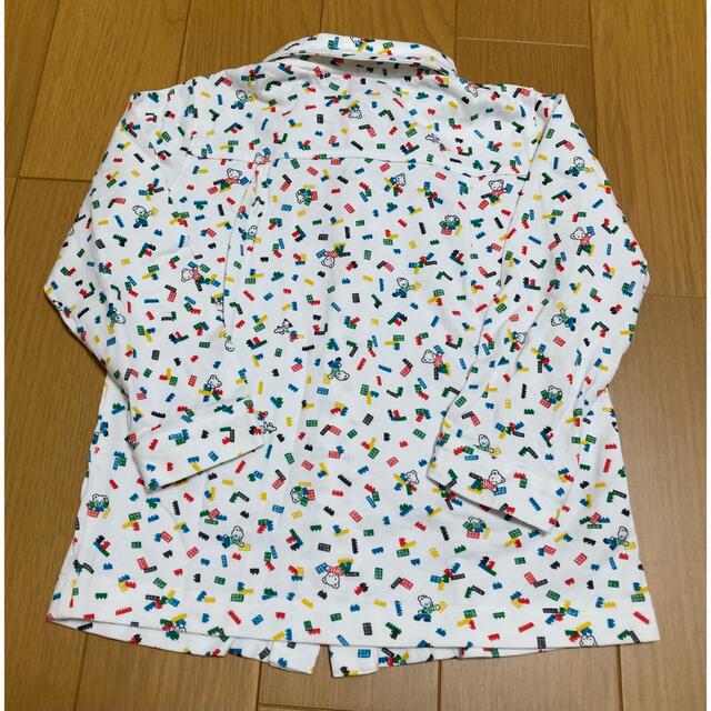 familiar(ファミリア)のfamiliar ファミリア レゴ ブロック ブラウス シャツ 100 キッズ/ベビー/マタニティのキッズ服男の子用(90cm~)(ブラウス)の商品写真