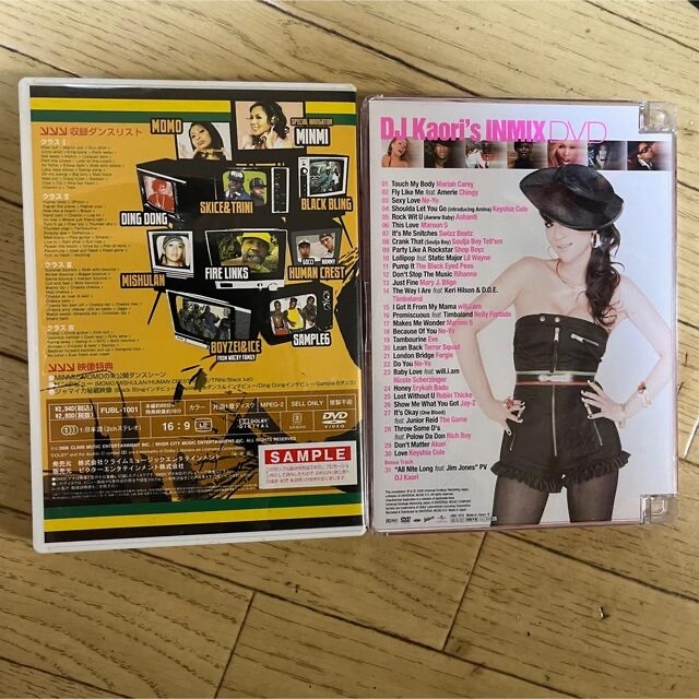 洋楽 DVD 8本 まとめ売り オムニバス ラップ DJ レゲエ ばら売り可