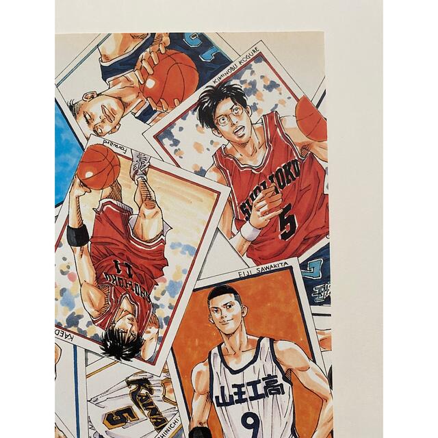 集英社(シュウエイシャ)の【額装品】スラムダンク　SLAM DUNK  井上雄彦  ポスター　イラストB エンタメ/ホビーのアニメグッズ(その他)の商品写真