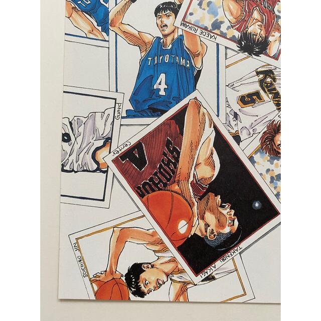 集英社(シュウエイシャ)の【額装品】スラムダンク　SLAM DUNK  井上雄彦  ポスター　イラストB エンタメ/ホビーのアニメグッズ(その他)の商品写真