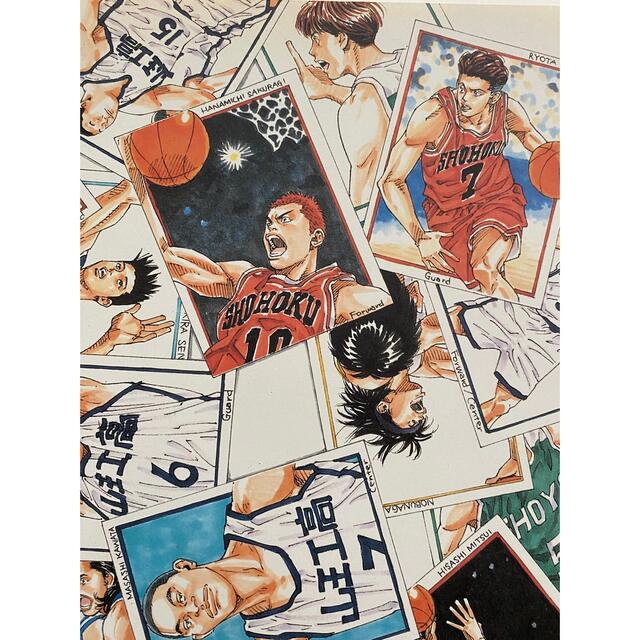 集英社(シュウエイシャ)の【額装品】スラムダンク　SLAM DUNK  井上雄彦  ポスター　イラストC エンタメ/ホビーのアニメグッズ(その他)の商品写真