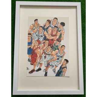 シュウエイシャ(集英社)の【額装品】スラムダンク　SLAM DUNK  井上雄彦　ポスター　イラスト I(その他)