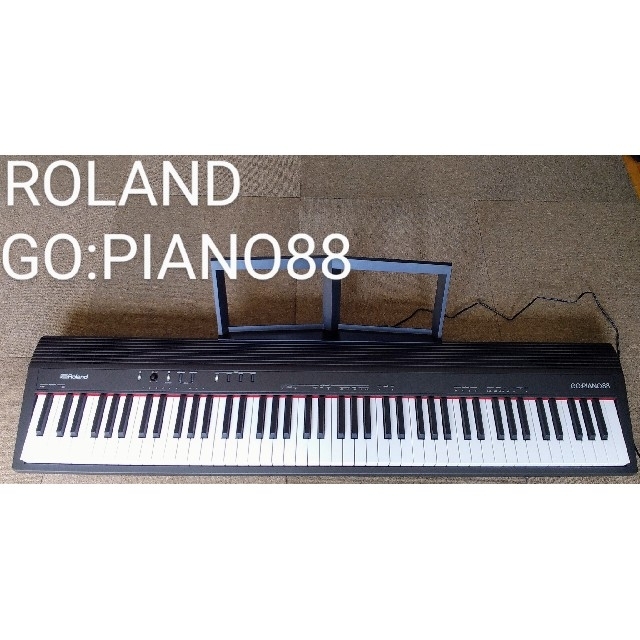 Roland(ローランド)のROLAND(ﾛｰﾗﾝﾄﾞ) GO:PIANO88 楽器の鍵盤楽器(電子ピアノ)の商品写真