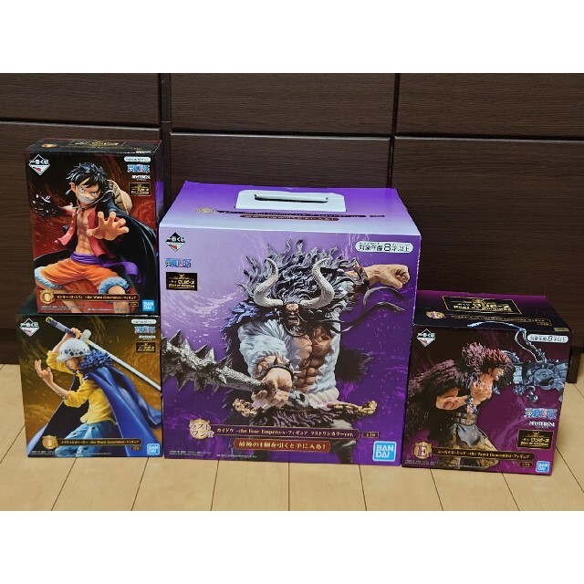 BANDAI - 一番くじワンピース Best of Omnibus　3体セット