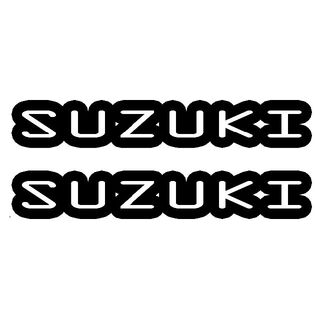 ＜03＞ カッティングシート　SUZUKI　スズキ　２枚セット　ステッカー(その他)