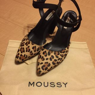 マウジー(moussy)のmoussy レオパード ミュール(ミュール)