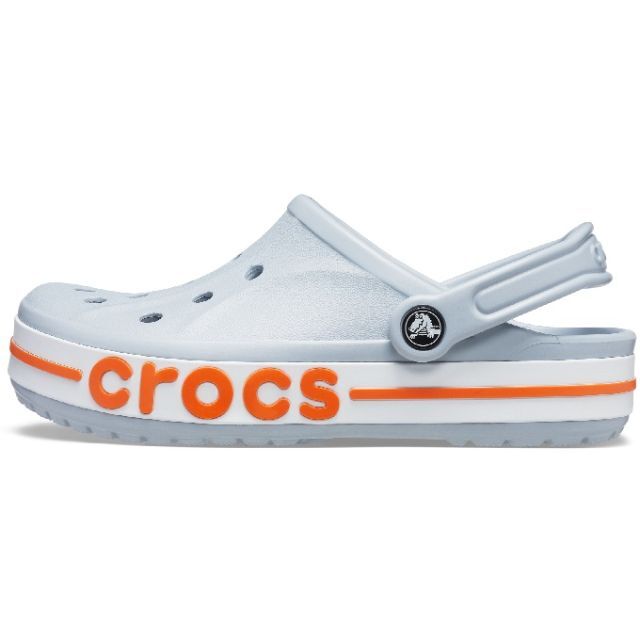 crocs(クロックス)の26cm クロックス バヤバンド クロッグ ブルー グレー オレンジ 新品 メンズの靴/シューズ(サンダル)の商品写真