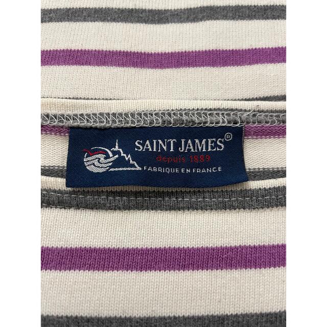 SAINT JAMES(セントジェームス)のセントジェームス SAINT JAMES ボーダー　ロンT フランス製 レディースのトップス(カットソー(長袖/七分))の商品写真
