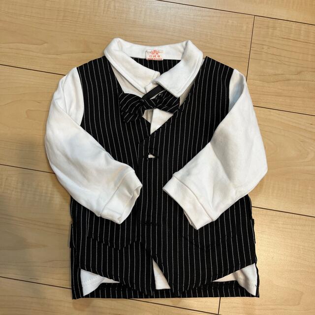 子供　スーツ キッズ/ベビー/マタニティのキッズ服男の子用(90cm~)(ドレス/フォーマル)の商品写真