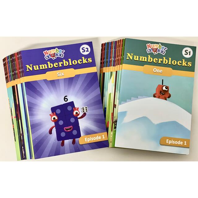 ナンバーブロックス　numberblocks 英語絵本　マイヤペン付　アニメ絵本 エンタメ/ホビーの本(絵本/児童書)の商品写真