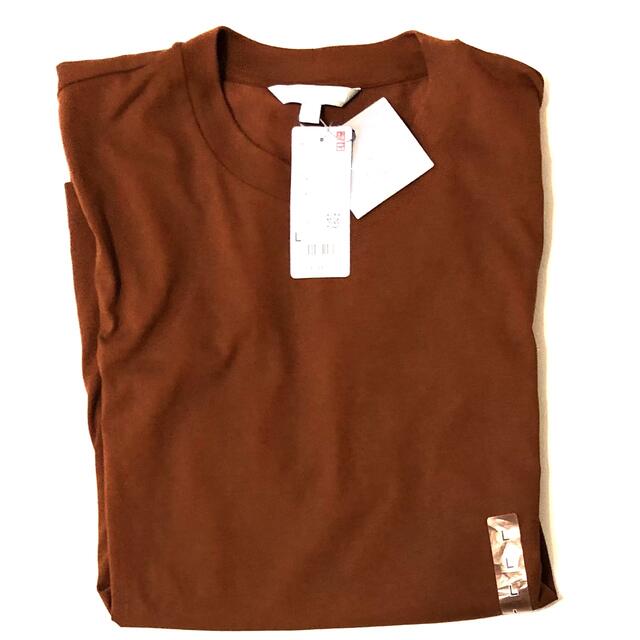 UNIQLO(ユニクロ)の【新品】UNIQLO エアリズムコットンオーバーサイズT（ノースリーブ） レディースのトップス(Tシャツ(半袖/袖なし))の商品写真