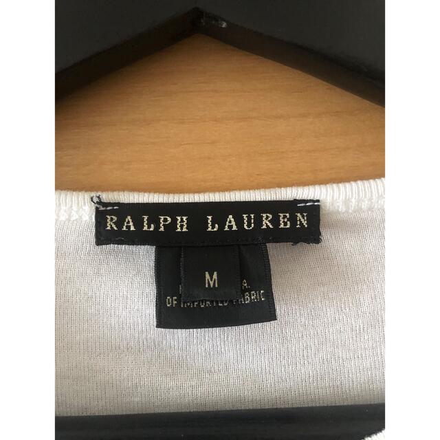 Ralph Lauren(ラルフローレン)のRALPHLAUREN 半袖Tシャツ 白 M レディースのトップス(Tシャツ(半袖/袖なし))の商品写真