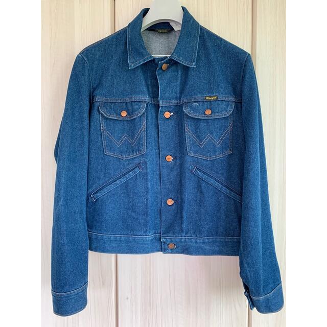 80S WRANGLER 74126NV DENIM JACKET